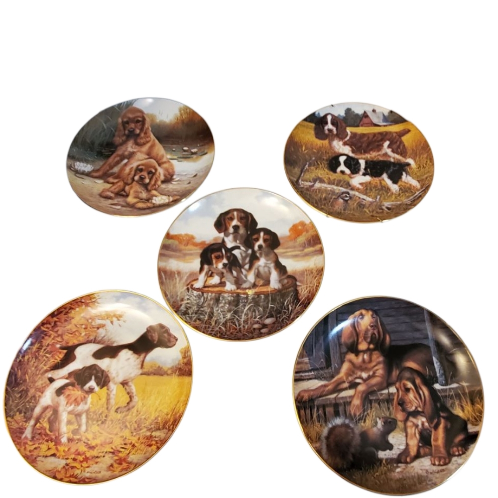 Vtg. 5pcs Hamilton Collection - Picture 2 of 8